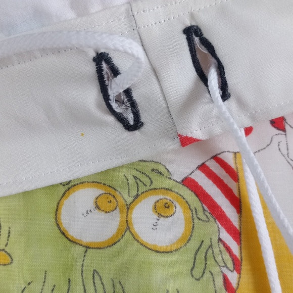 Vintage 1978 Boom Box Benny's "Golden Arches" Custom Patchwork Shorts – UNISEX