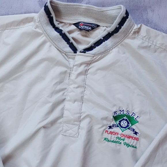 VINTAGE 2000 Baseball Playoff Champions Windbreaker