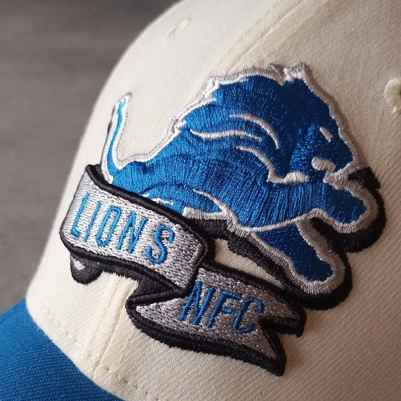 Blue and White Lions Cap