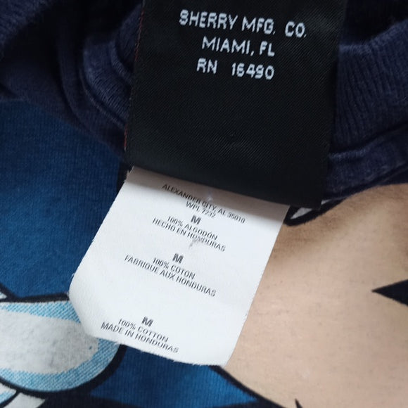 Vintage 80 90's Walt Disney MICKEY Mouse All Over Print Orlando Florida T-Shirt