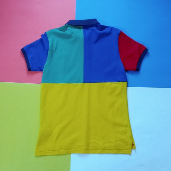 Polo By Ralph Lauren Custom Slim Fit Big Pony Mesh Polo Shirt