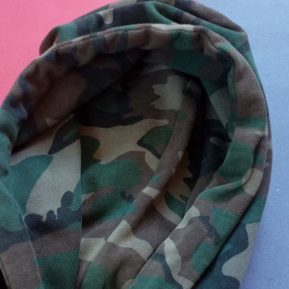 Denim & Supply Ralph Lauren Camo Hooded Bomber Jacket With Flag