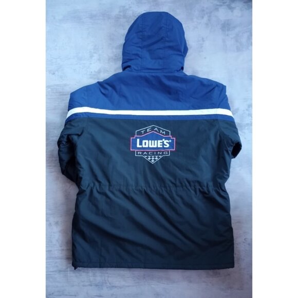 Jimmie Johnson #43 Lowe's Team Racing Embroidered Winter Jacket Chase Authentics