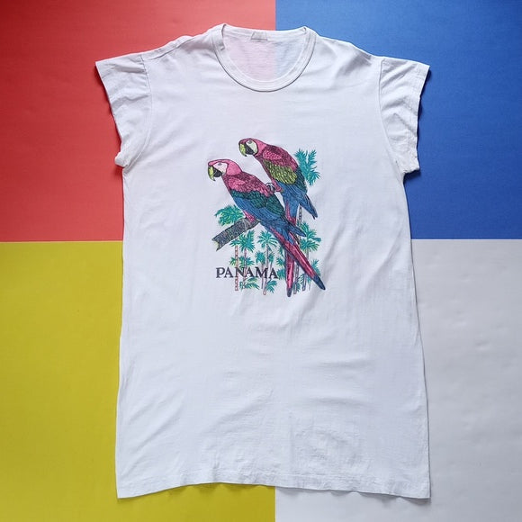Vintage 90s Panama Parrots Single Stitch Shirt