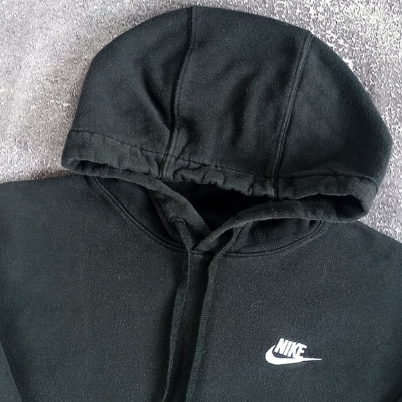 NIKE Black Essential Hoodie Y2K