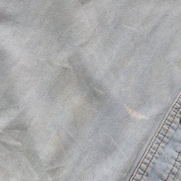 Vintage 90s IGA Home Town Proud Denim Button-Up Shirt