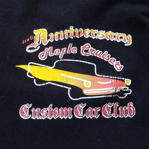 10Th Maple Cruisers Custom Car Cluck Big Print T-Shirt UNISEX