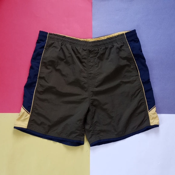 Vintage 90s Multicolor Swimming Shorts Unisex