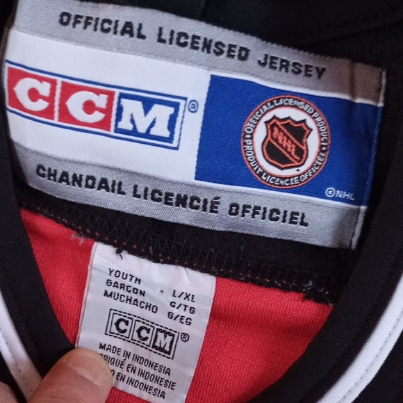 Vintage 90s CCM New Jersey Devils Red Hockey Jersey