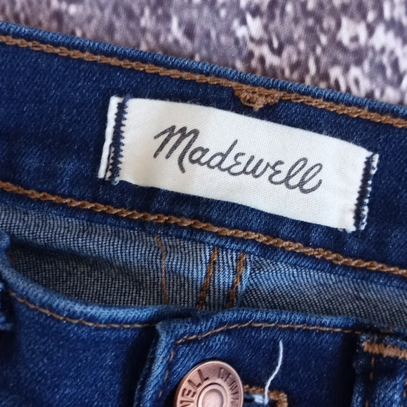 MADEWELL 10" High-Rise skinny Denim Jeans