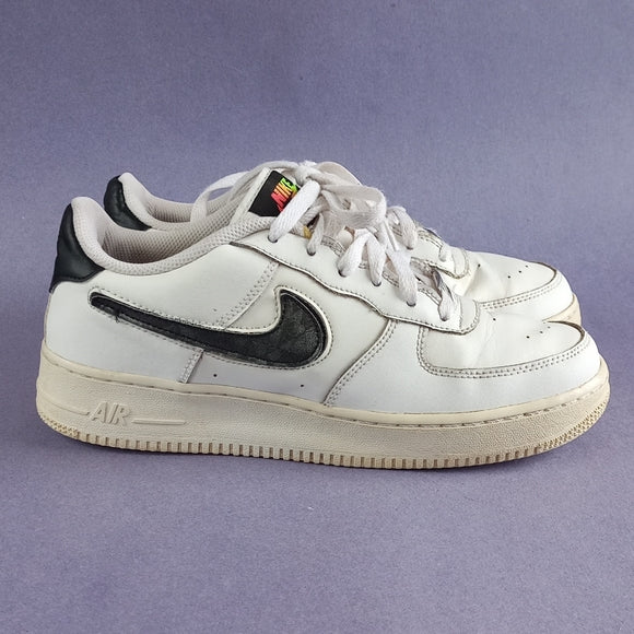 Nike Air Force 1 Low Removable Swoosh White Green Strike (GS) NIKE AR7446-100