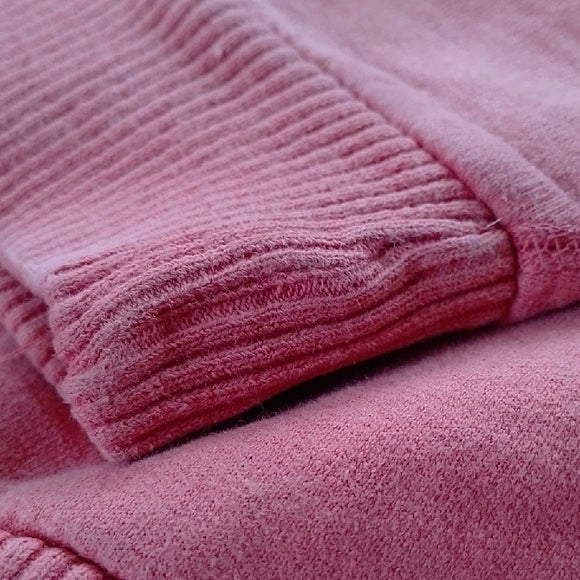 VINTAGE 90s Non-fiction Tiger Brand Peach Pink Crewneck Sweatshirt