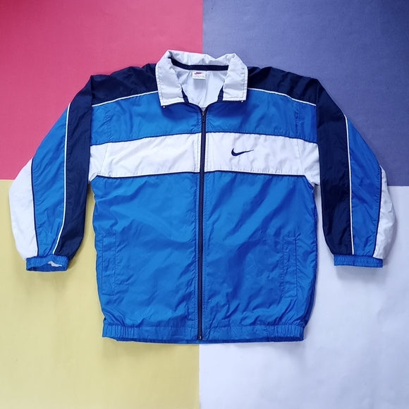Vintage 1990s Nike Grey Tag Windbreaker Jacket UNISEX