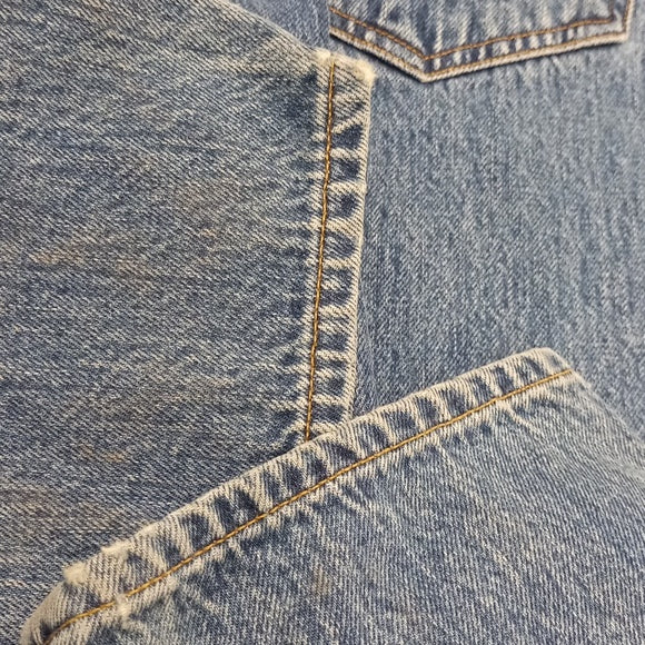 Agolde Silka Denim Jumpsuit