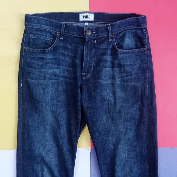 MEN'S PAIGE NORMANDIE Denim Jeans Straight Bruiser