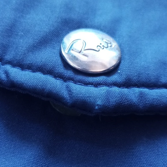 VINTAGE 90s Daniel S Reid Goose Down Blue Puffer Jacket