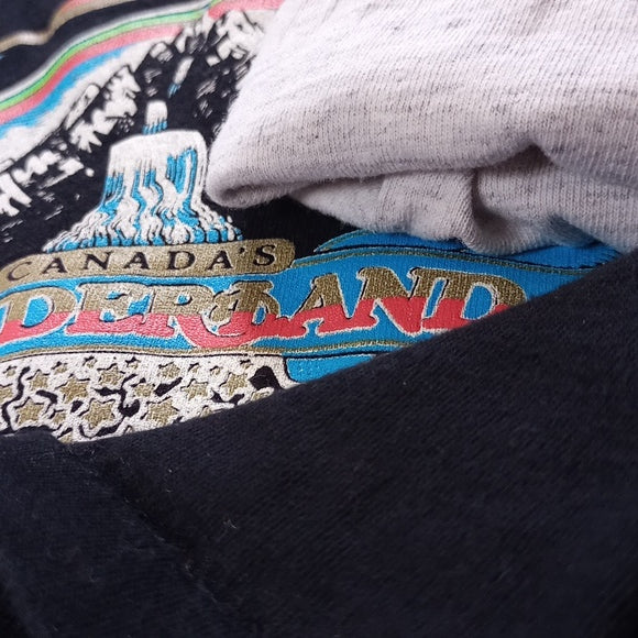 Vintage 1993 Canadas Wonderland Northern Lounge Graphic Single Stitch T-Shirt