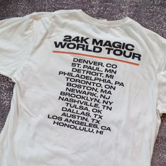 BRUNO MARS 24K MAGIC WORLD TOUR T-SHIRT