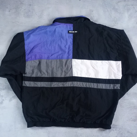 Vintage 90s Hip Hop Style Windbreaker With Husky Head UNISEX