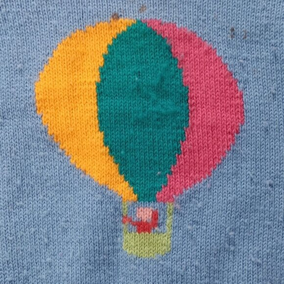 Vintage Handmade Hot Weather Balloon Sweater Jacket