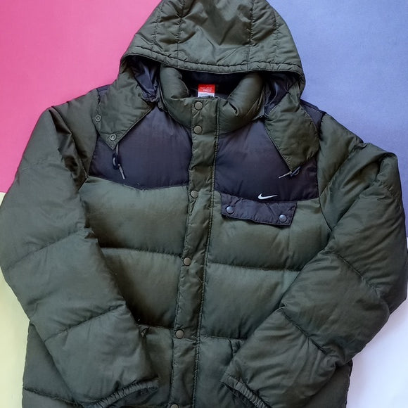 Nike Goose Down Puffer Jacker With Detachable Hood The Athletic Department