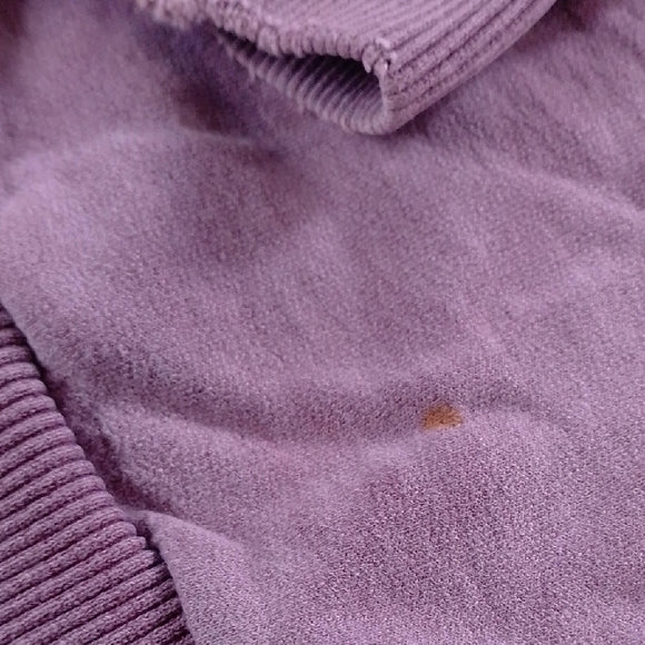 VINTAGE 90s Sun Faded Distressed Purple Crewneck Sweatshirt
