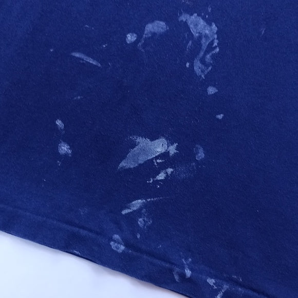 Vintage 90s Wolf Walking Through River Single Stitch T-Shirt Distressed Unisex