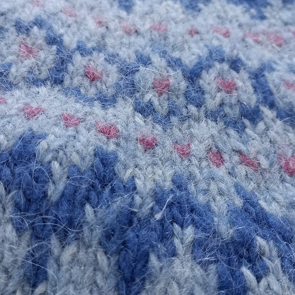 Vintage 90s Hodic Pattern Big Fluffy Sweater