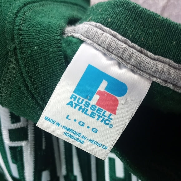 Russell Athletic Green Michigan State Men's Sweater UNISEX