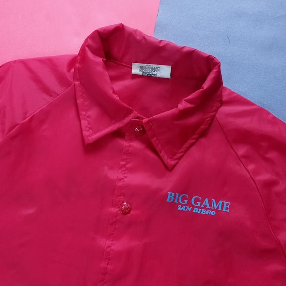 Vintage 1990 KING LOUIE BIG GAME Boat San Diego Button-Up Jacket Unisex
