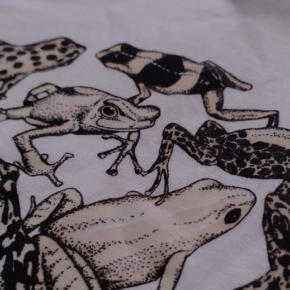 Vintage 90s FROGS GLOW IN THE DARK T-SHIRT