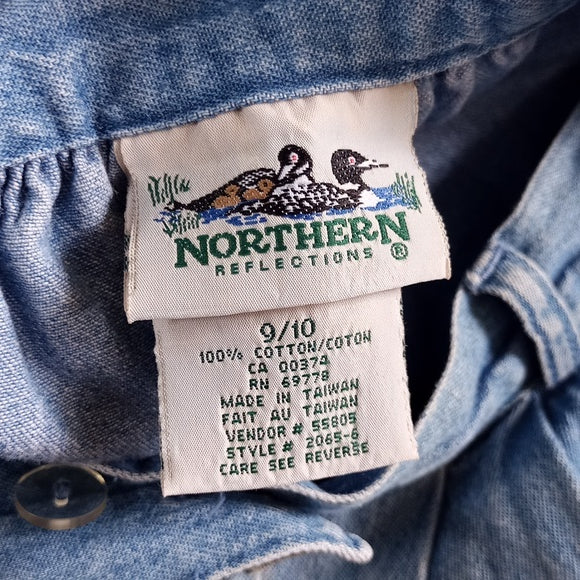 Vintage 1990s Northern Reflections Denim Skirt