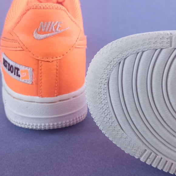 Nike Air Force One's Low Shoes Orange "JUST DO IT" AT2988-800
