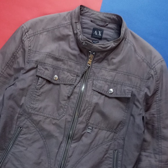Armani Exchange Biker Style Zip-Up Jacket RN#91714