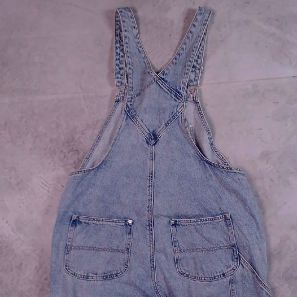 Vintage-Style Denim Overalls Old Navy