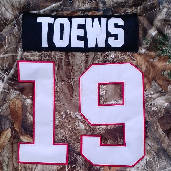 🔥 CUSTOM REWORKED JONATHAN TOEWS CAMO NHL JACKET — ONE OF A KIND! 🔥