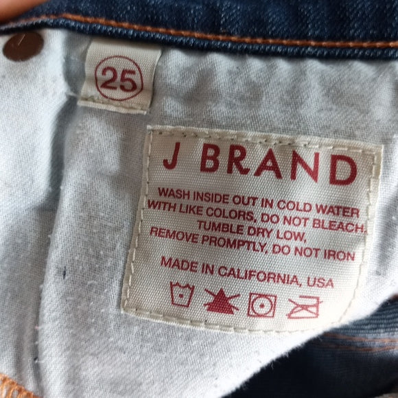 J BRAND THE DEAL DENIM JEANS CUT #2884 STY# 9612INK