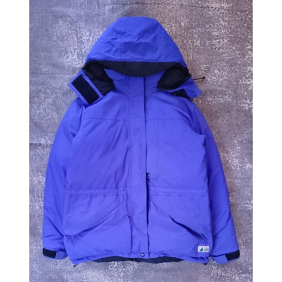 MEC Goose Down Blue Winter Jacket WOMENS GORE-TEX
