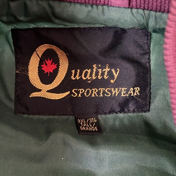 Vintage 90s SAXON Athletic Gamewear Windbreaker Jacket Colour Black UNISEX