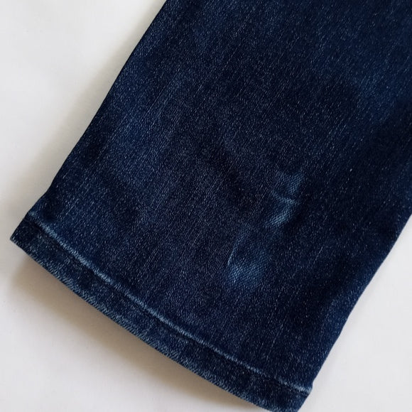 Earnest Sewn High Rise Super Slim Denim Jeans Ginger .475