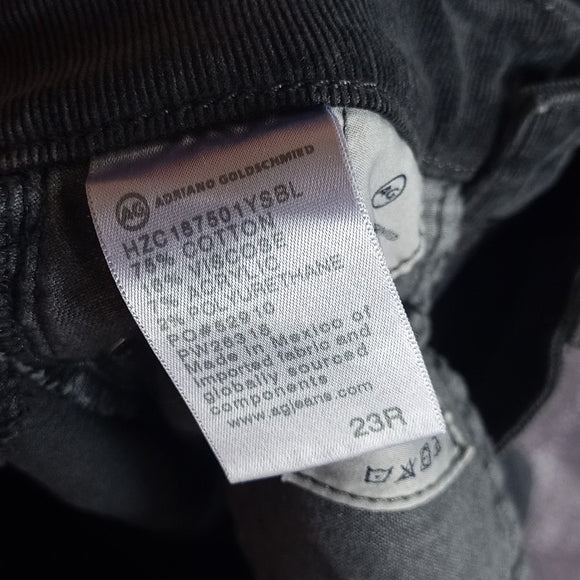AG MARI high-rise straight Corduroy Pant