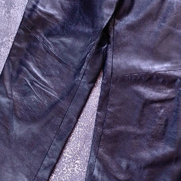 Vintage DANIER Black Leather Pants