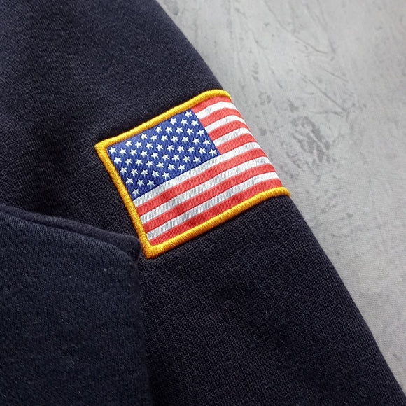 NASA USA Flag Crewneck Sweater