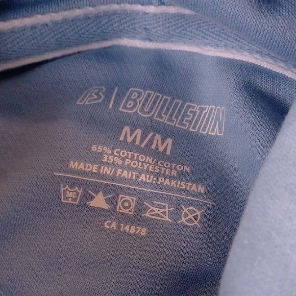 NHL Quebec Nordiques Blue Bulletin Hoodie