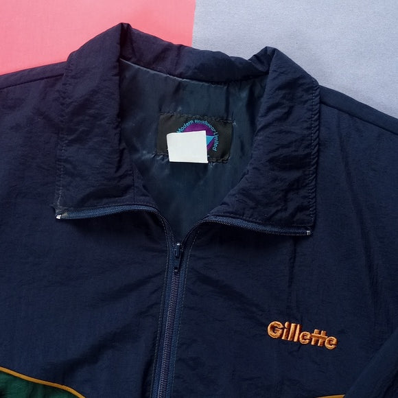 Vintage 90s Gillette Promo Windbreaker Jacket Unisex