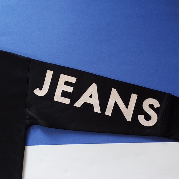 Calvin Klein Jeans Big Print Crew Neck Sweater