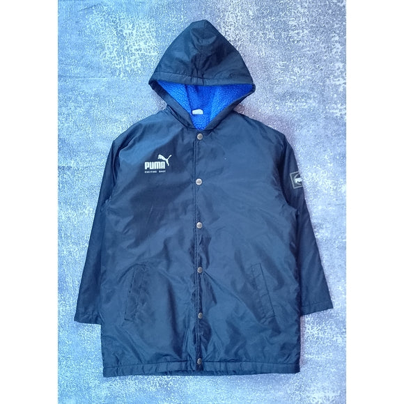 VINTAGE Puma Navy Hooded Jacket