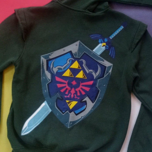 2016 The Legend Of Zelda Link Green Hoodie UNISEX