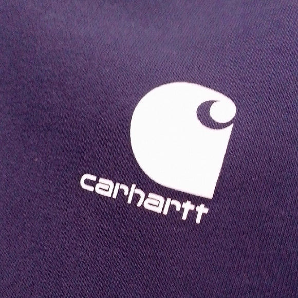 YOUTH Carhartt Dark Blue Pullover Hoodie