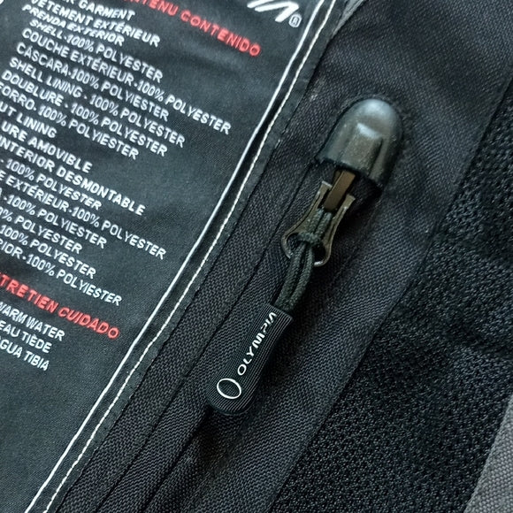 One-of-a-Kind Reworked OLYMPIA Motorcycle Jacket Crossbody Bag – Unisex